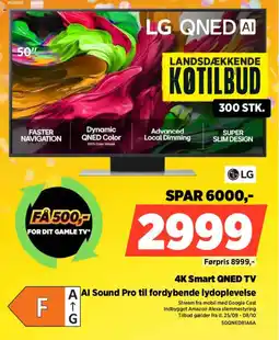 Power LG 4K Smart QNED TV tilbud