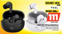 Power Feel Buds 300 TW hovedtelefoner tilbud