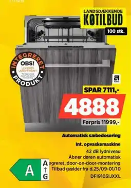 Power Asko automatisk sæbedosering int. opvaskemaskine tilbud