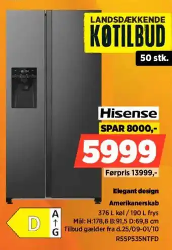 Hisense køl/frys
