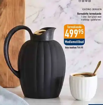 Georg Jensen Bernadotte termokande