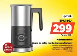 Power Point mælkeskummer tilbud