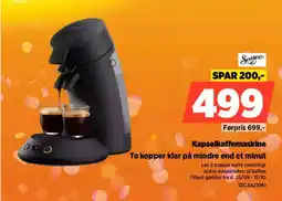 Power Senseo Kapselkaffemaskine tilbud
