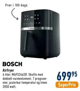 Imerco Bosch Airfryer tilbud