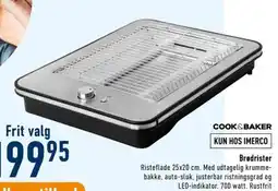Imerco Cook&Baker Brødrister tilbud