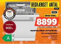 Power Miele Int. opvaskemaskine tilbud