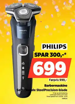 Power Philips barbermaskine tilbud