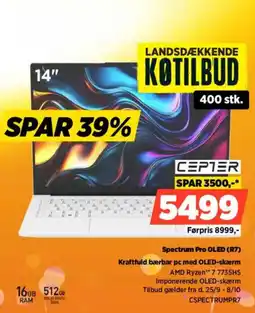 Power Cepter Spectrum Pro OLED (R7) tilbud