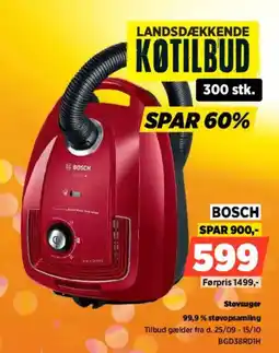 Power Bosch støvsuger tilbud