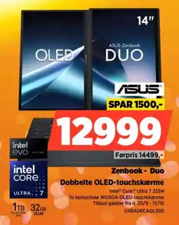 Power Asus Zenbook Duo tilbud