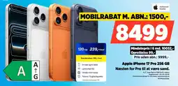 Power Apple iPhone 17 Pro 256 GB tilbud