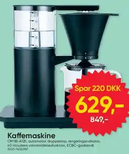 BigDollar Kaffemaskine tilbud
