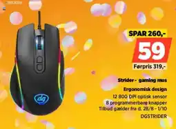 Power Strider - gaming mus tilbud