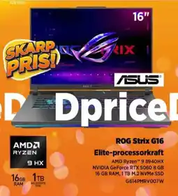 Power Asus ROG Strix G16 tilbud