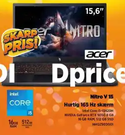 Power Acer Nitro V 15 tilbud