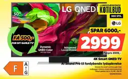 Power LG 4K Smart QNED TV tilbud