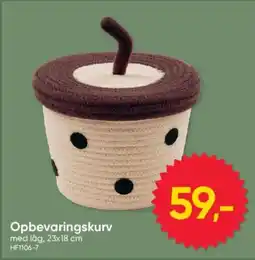 BigDollar Opbevaringskurv tilbud