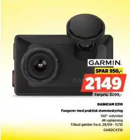 Power Garmin Dashcam X310 tilbud