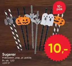 BigDollar Sugerør Halloween tilbud