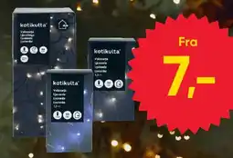 BigDollar Kotikulta Valosarja Ljusserie Lyskæde Lyslienke tilbud