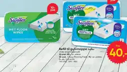 BigDollar Swiffer wet floor wipes tilbud