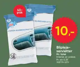 BigDollar Mr. Valet bilpleje-servietter tilbud