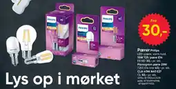 BigDollar Philips LED-pære, varm hvid tilbud