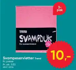 BigDollar Trend Svampeservietter tilbud