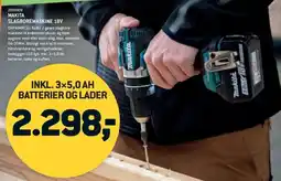 XL-BYG Makita slagboremaskine 18V tilbud