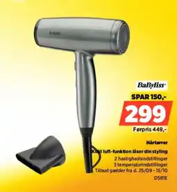 Power BaByliss Hårtørrer tilbud