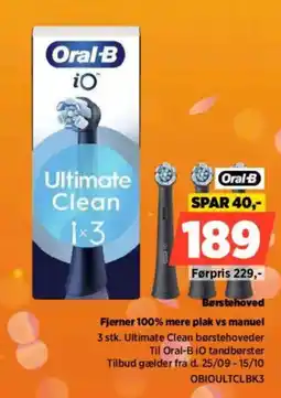 Power Oral-B iO Ultimate Clean tilbud