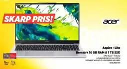 Power Acer Aspire - Lite tilbud