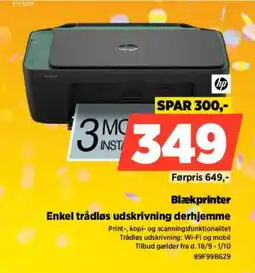 Power Hp Blækprinter tilbud