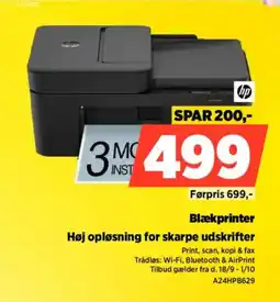Power Hp Blækprinter tilbud