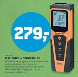 XL-BYG Geo Fennel afstandsmåler tilbud