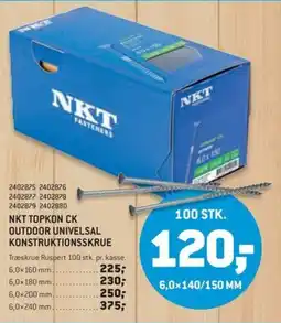 XL-BYG Nkt topkon ck tilbud