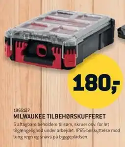 XL-BYG Milwaukee tilbehørskufferet tilbud