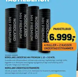 XL-BYG Nordland undertag mh premium tilbud
