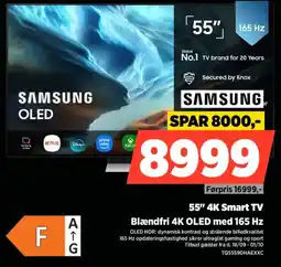 Power Samsung 55" 4K Smart TV tilbud