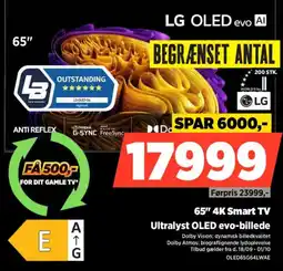 Power LG OLED evo AI 65" tilbud