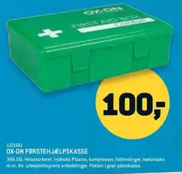 XL-BYG Ox-on førstehjælpskasse tilbud