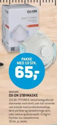 XL-BYG Ox-on støvmaske tilbud