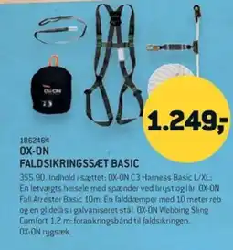 XL-BYG OX-ON Faldsikringssæt Basic tilbud