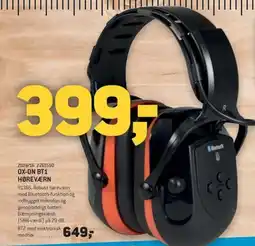 XL-BYG OX-ON BT1 HØREVÆRN tilbud