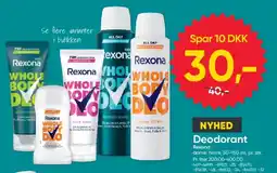 BigDollar Rexona Deodorant tilbud