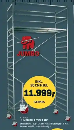 XL-BYG Jumbo rullestills tilbud