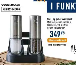 Imerco Salt- og peberkværnsæt tilbud