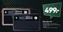 Bilka DAB-600 radio tilbud