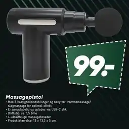 Bilka Massagepistol tilbud
