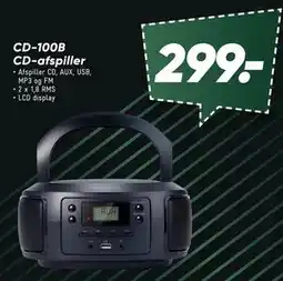 Bilka CD-100B CD-afspiller tilbud